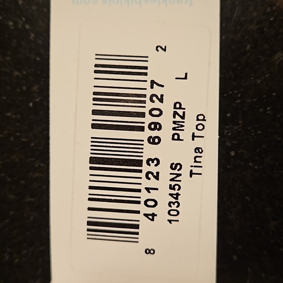 💕FRANKIES BIKINIS💕 Tina One Shoulder Bikini Top ~ Palmz Print Large L NWT - Picture 11 of 11